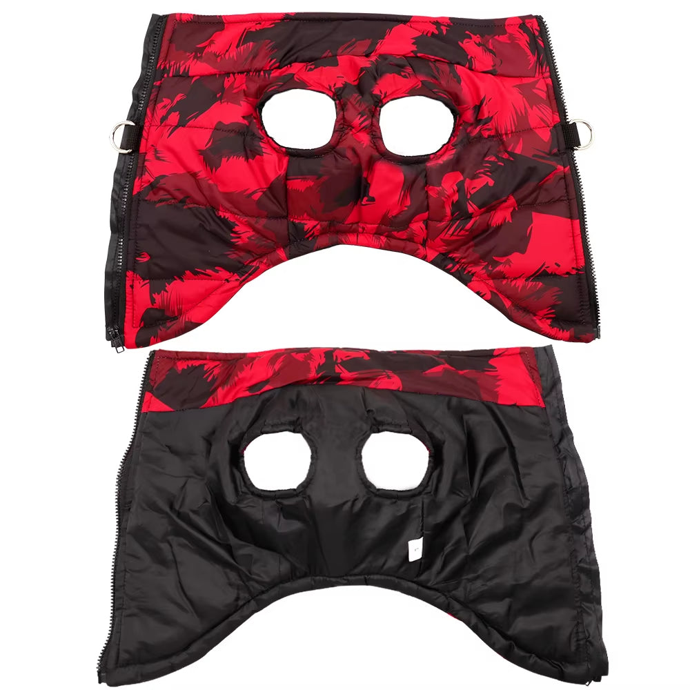 Winter Pet Dog Clothes French Bulldog Pet Warm Jacket Coat Waterproof Dog Clothing Outfit Vest for Small Medium Large Dogs